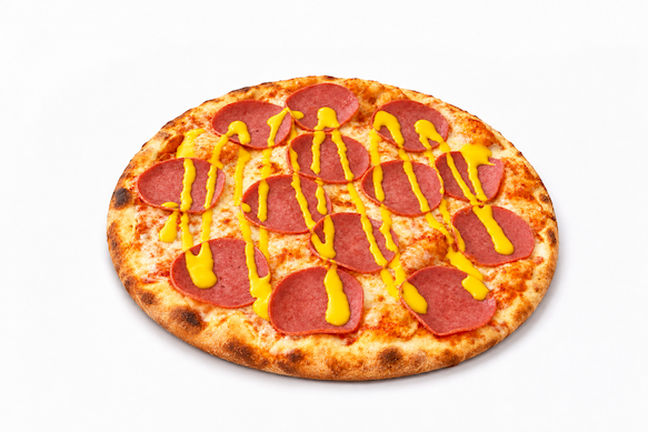Piliç Cheddar Salam Pizza