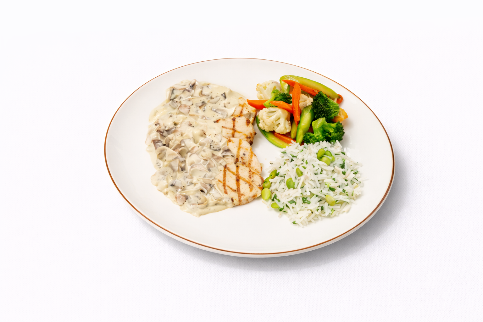 Mantar Soslu Izgara Tavuk